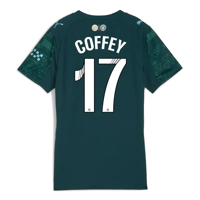 Womens’ Manchester City EA SPORTS FC Jersey 2025/26 With COFFEY 17 Printing | Manchester City Shop