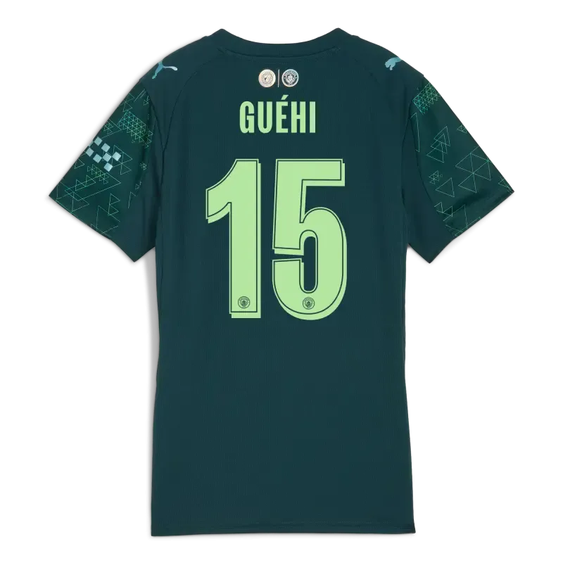 Womens Manchester City EA SPORTS FC Jersey 2025/26 With GUéHI 15 Printing | Manchester City Shop Womens Manchester City EA SPORTS FC Jersey 2025/26 With GUéHI 15 Printing | Manchester City Shop