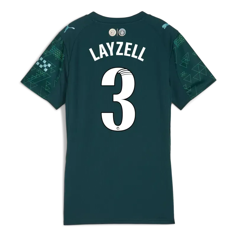 Womens’ Manchester City EA SPORTS FC Jersey 2025/26 With LAYZELL 3 Printing | Manchester City Shop Womens’ Manchester City EA SPORTS FC Jersey 2025/26 With LAYZELL 3 Printing | Manchester City Shop
