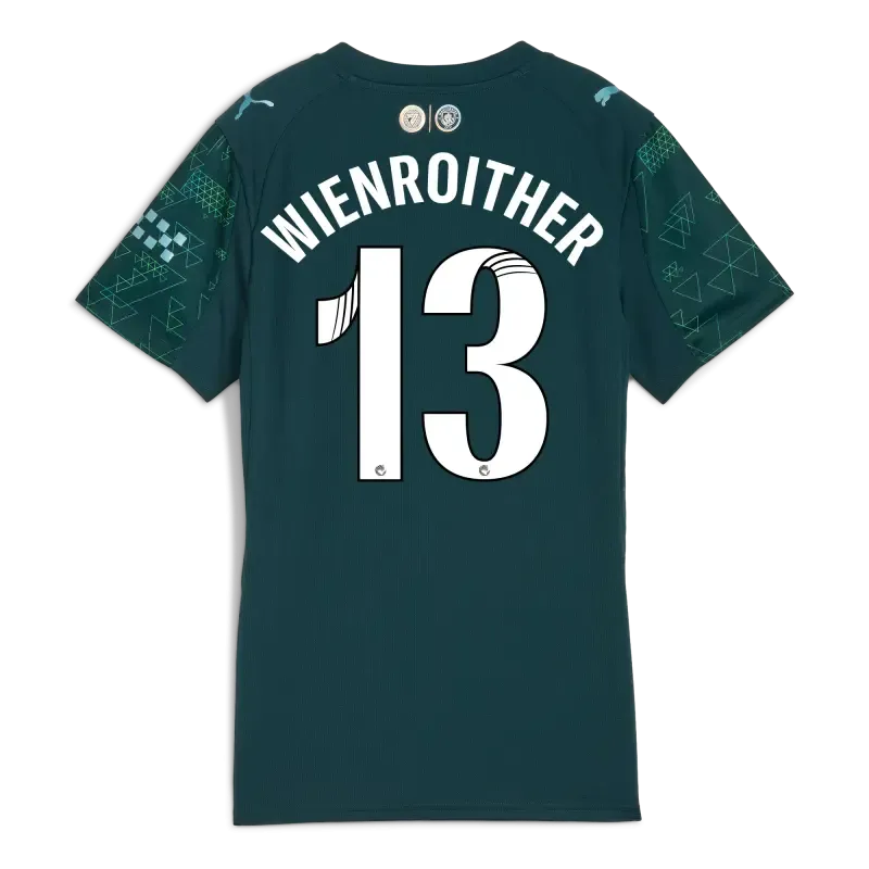 Womens’ Manchester City EA SPORTS FC Jersey 2025/26 With WIENROITHER 13 Printing | Manchester City Shop