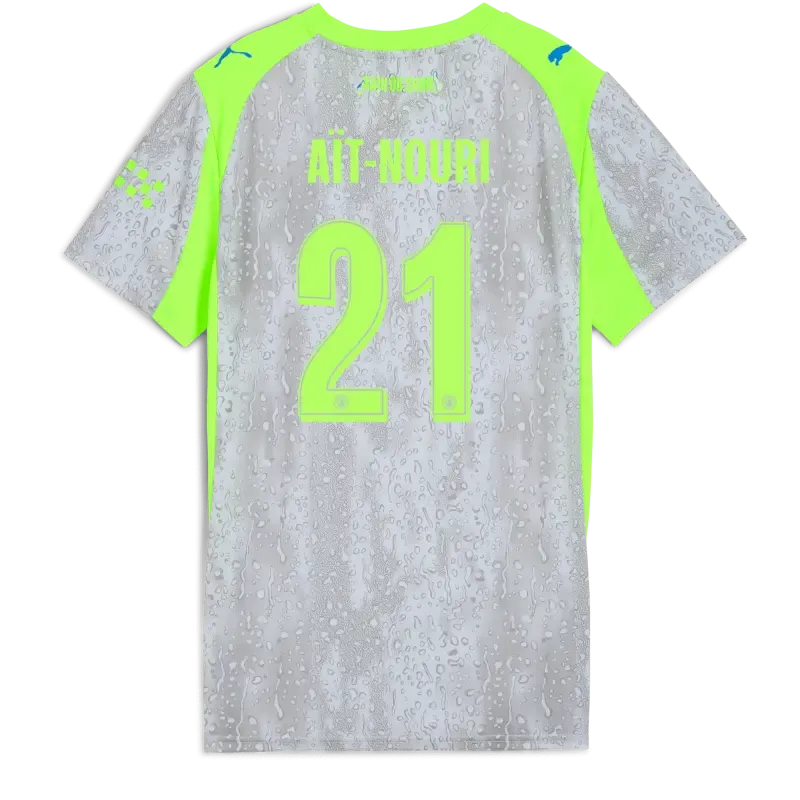 Womens’ Manchester City Third Jersey 2025/26 With AÏT-NOURI 21 Printing | Manchester City Shop Womens’ Manchester City Third Jersey 2025/26 With AÏT-NOURI 21 Printing | Manchester City Shop