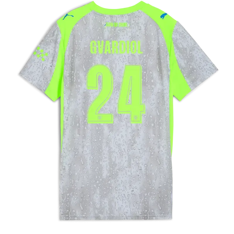Womens’ Manchester City Third Jersey 2025/26 With GVARDIOL 24 Printing | Manchester City Shop Womens’ Manchester City Third Jersey 2025/26 With GVARDIOL 24 Printing | Manchester City Shop