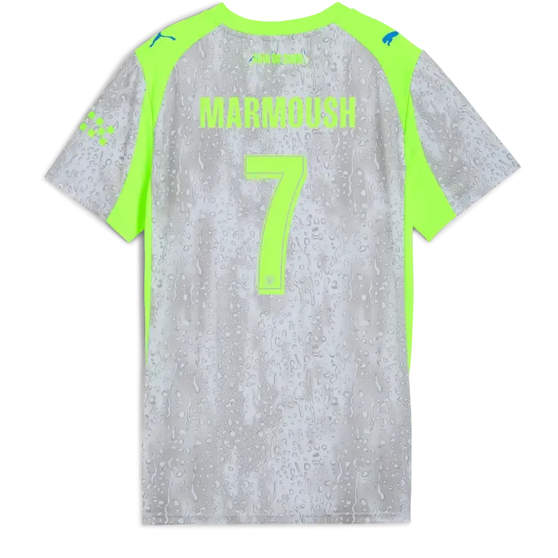 Womens’ Manchester City Third Jersey 2025/26 With MARMOUSH 7 Printing | Manchester City Shop Womens’ Manchester City Third Jersey 2025/26 With MARMOUSH 7 Printing | Manchester City Shop
