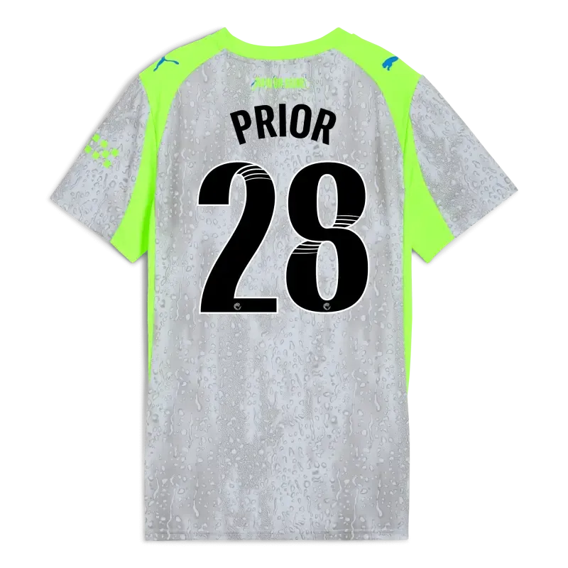 Womens’ Manchester City Third Jersey 2025/26 With PRIOR 28 Printing | Manchester City Shop