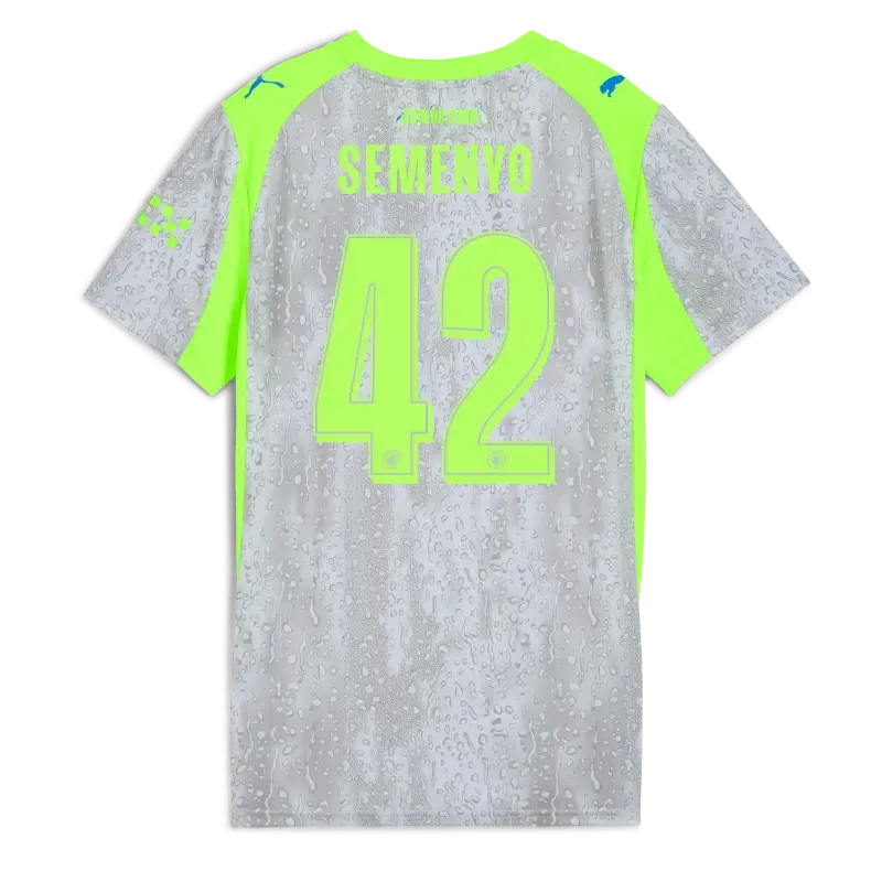 Womens’ Manchester City Third Jersey 2025/26 With SEMENYO 42 Printing | Manchester City Shop Womens’ Manchester City Third Jersey 2025/26 With SEMENYO 42 Printing | Manchester City Shop